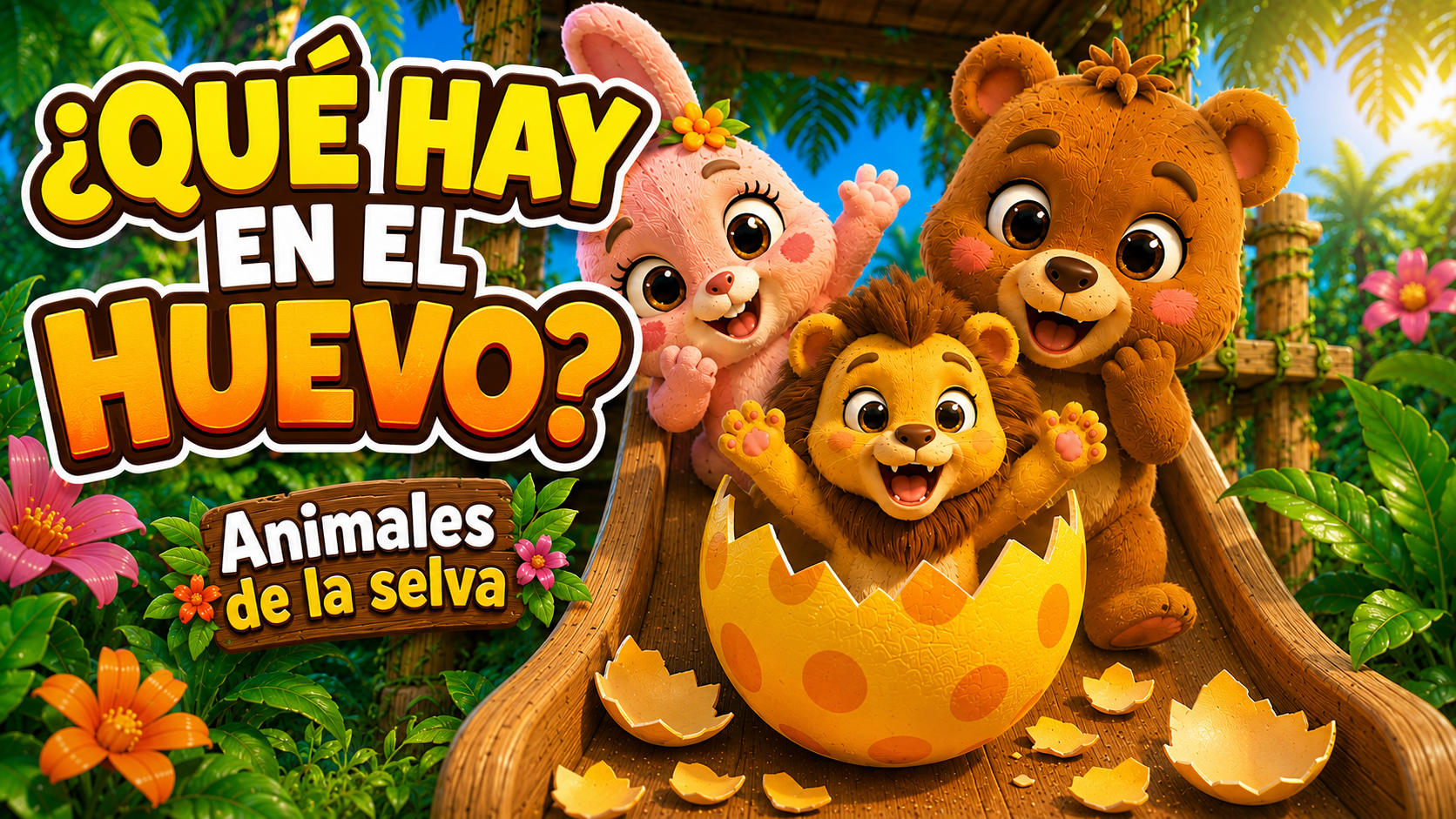 ¿QUÉ ANIMAL SE ESCONDE EN EL HUEVO?