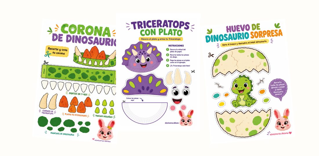 Vista previa de actividades de Adivina la sombra del dinosaurio
